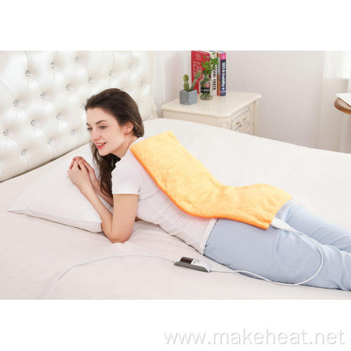 UL Approved Moist/Dry Heating Pad with LCD Display 8 Heat Settings 6 Timer Settings for Neck Shoulder Back